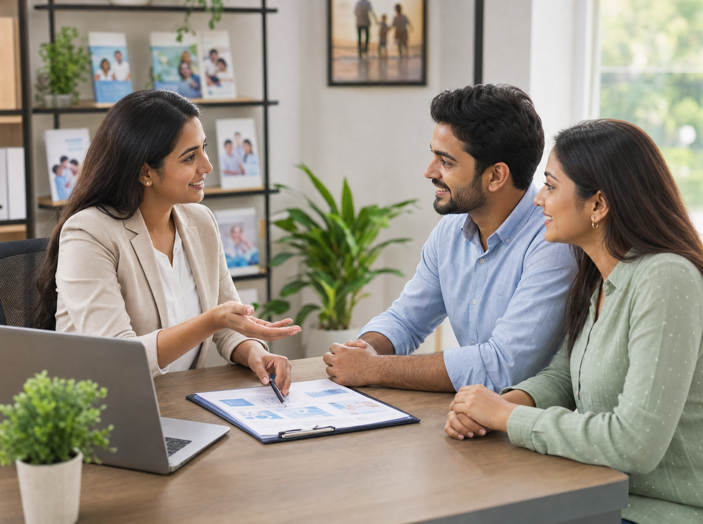 Consultora Valore analisando opções de plano de saúde